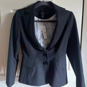 WHBM Black Blazer